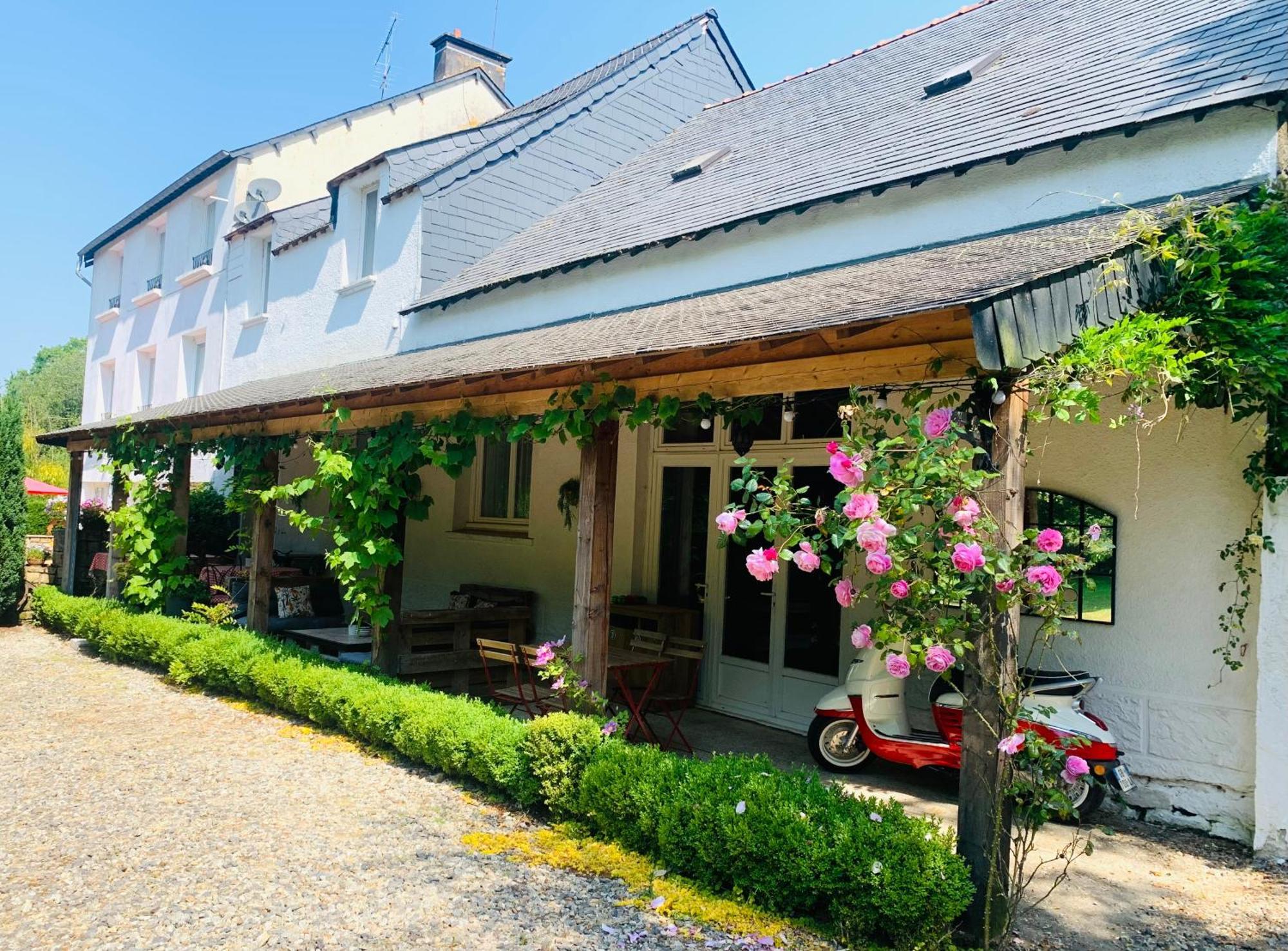 La Maison Du Canal Rostrenen Eksteriør billede